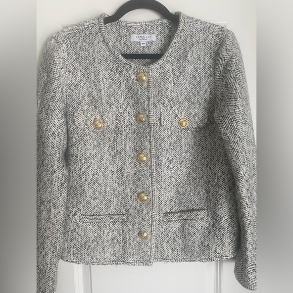 Derek Lam Tweed Convertible Blazer | Cape - Picture 3 of 6